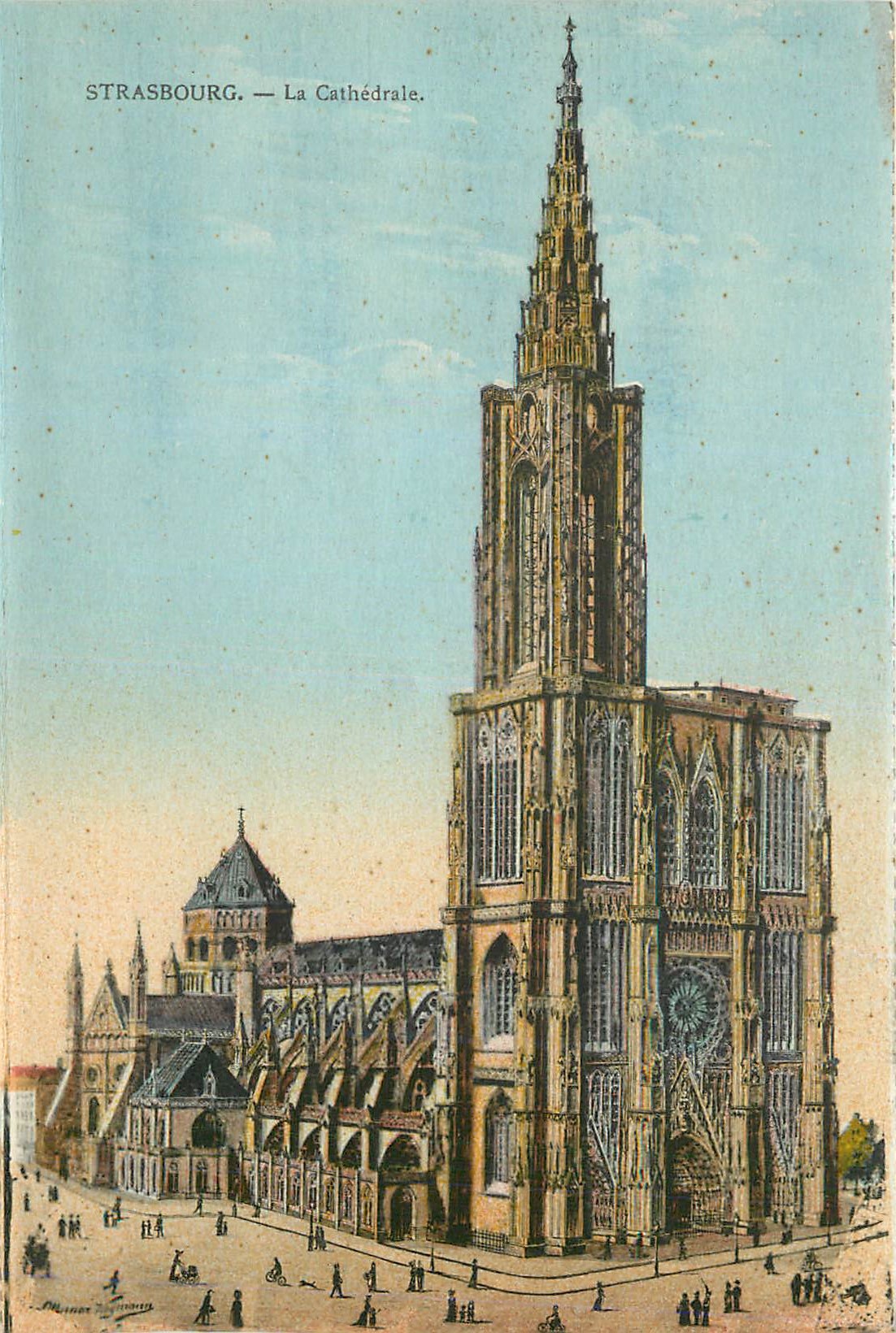 CPA Strasbourg La Cathedrale 