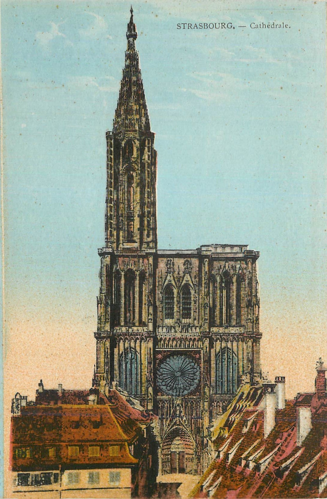 CPA Strasbourg Cathedrale 