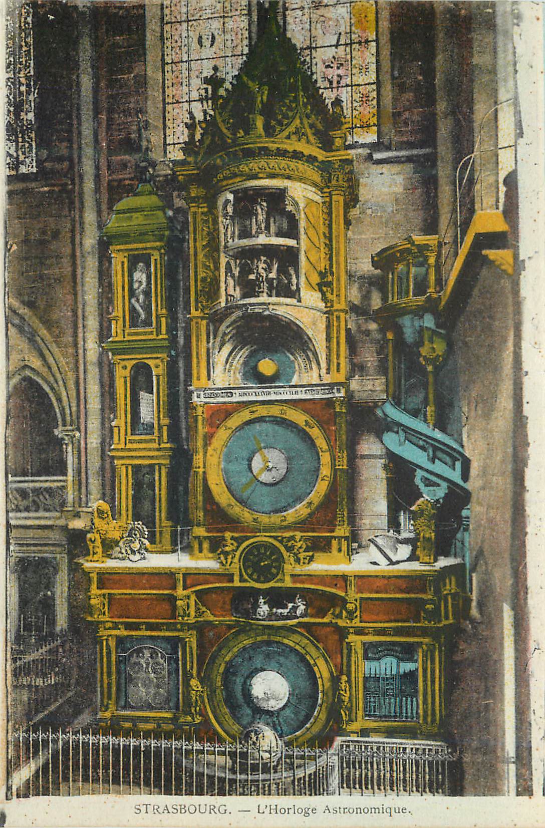 Strasbourg — L'Horloge Astronomique — éditeur Pélilex Luib