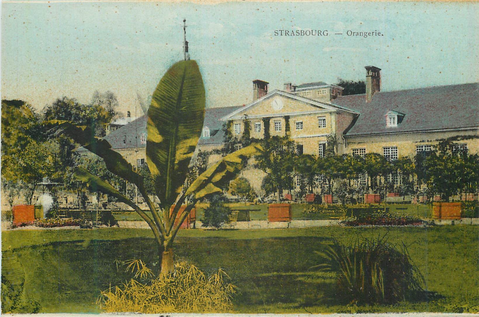 CPA Strasbourg Orangerie 