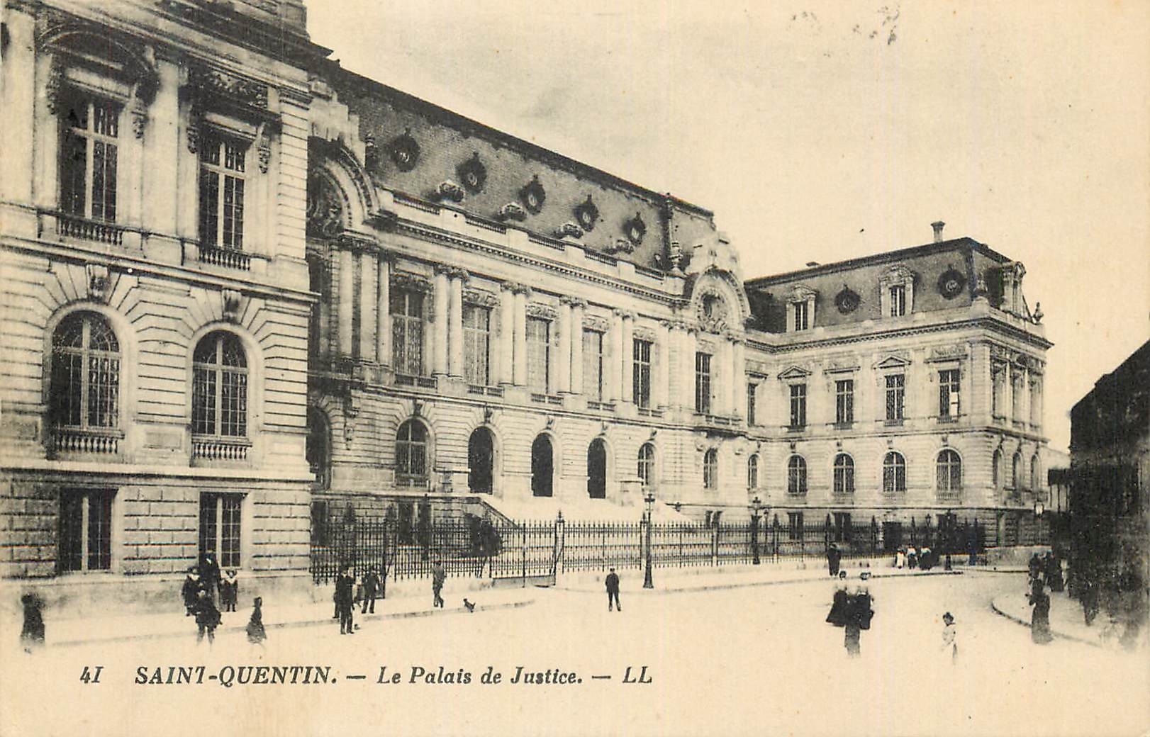 CPA Saint Quentin Le Palais de Justice 