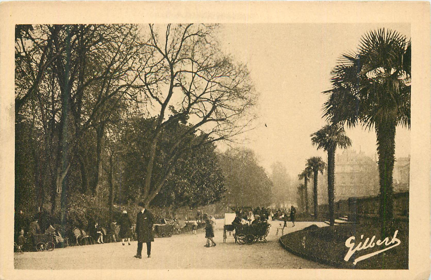 CPA Bordeaux Le jardin public 