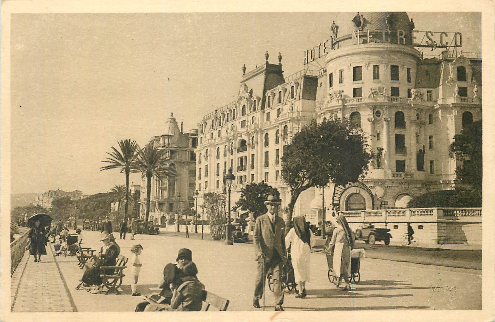 CPA Nice Alpes Maritimes Promenade des Anglais 