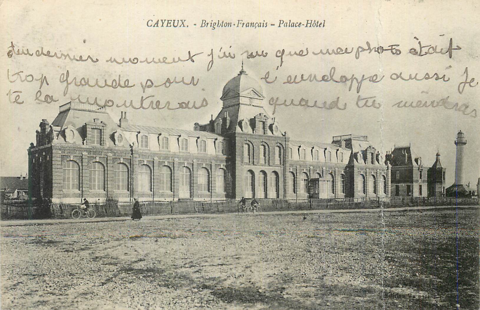 CPA Cayeux Brighton Francis Palace Hotel 