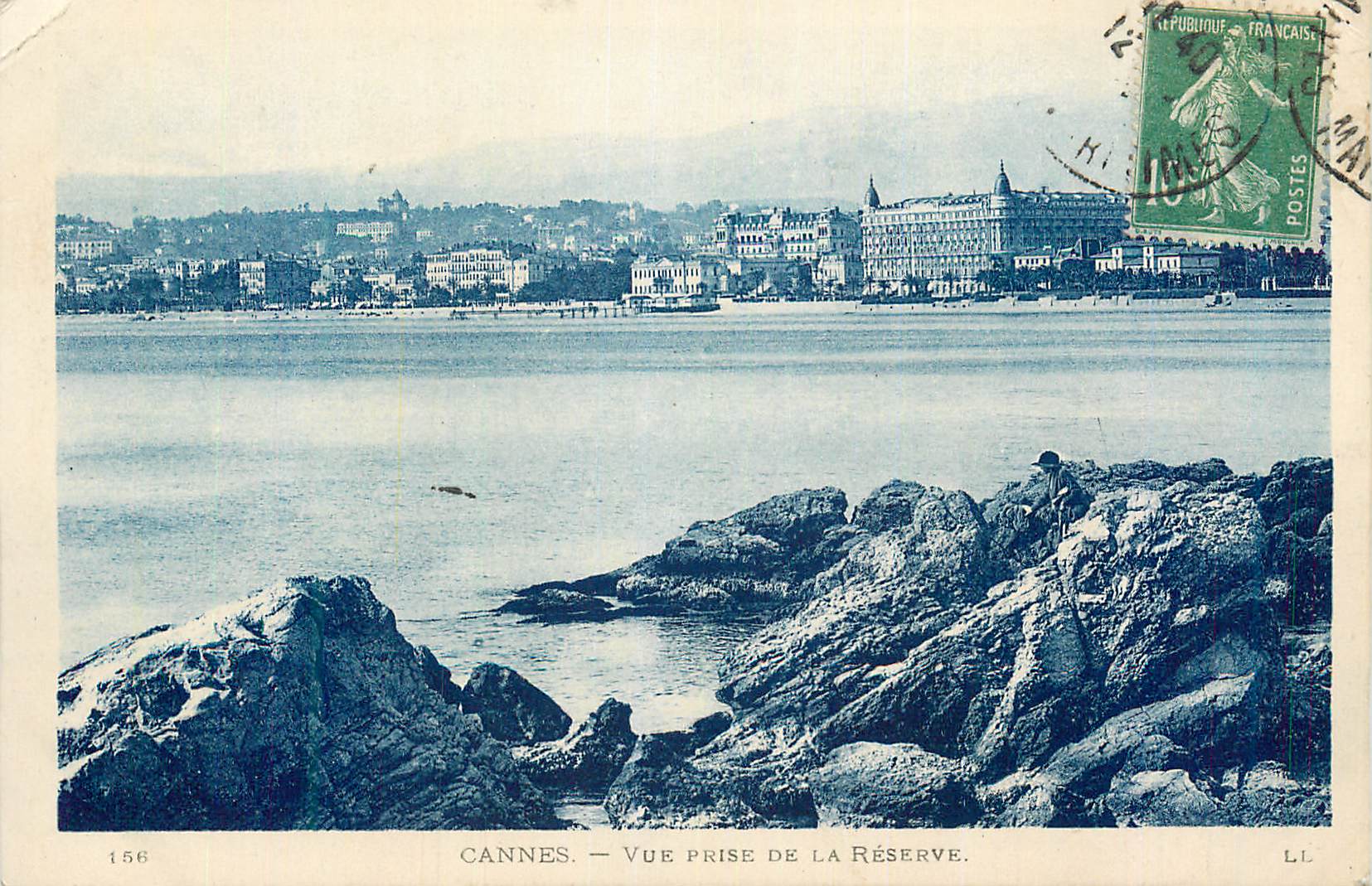 CANNES — Vue prise de la Réserve — Éditeur LL, n° 156