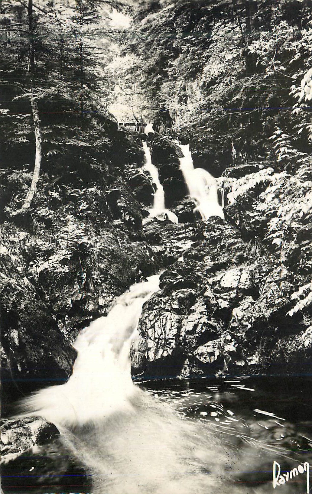CPM Plancher les Mines Hte Saone La Cascade du Cremillot 