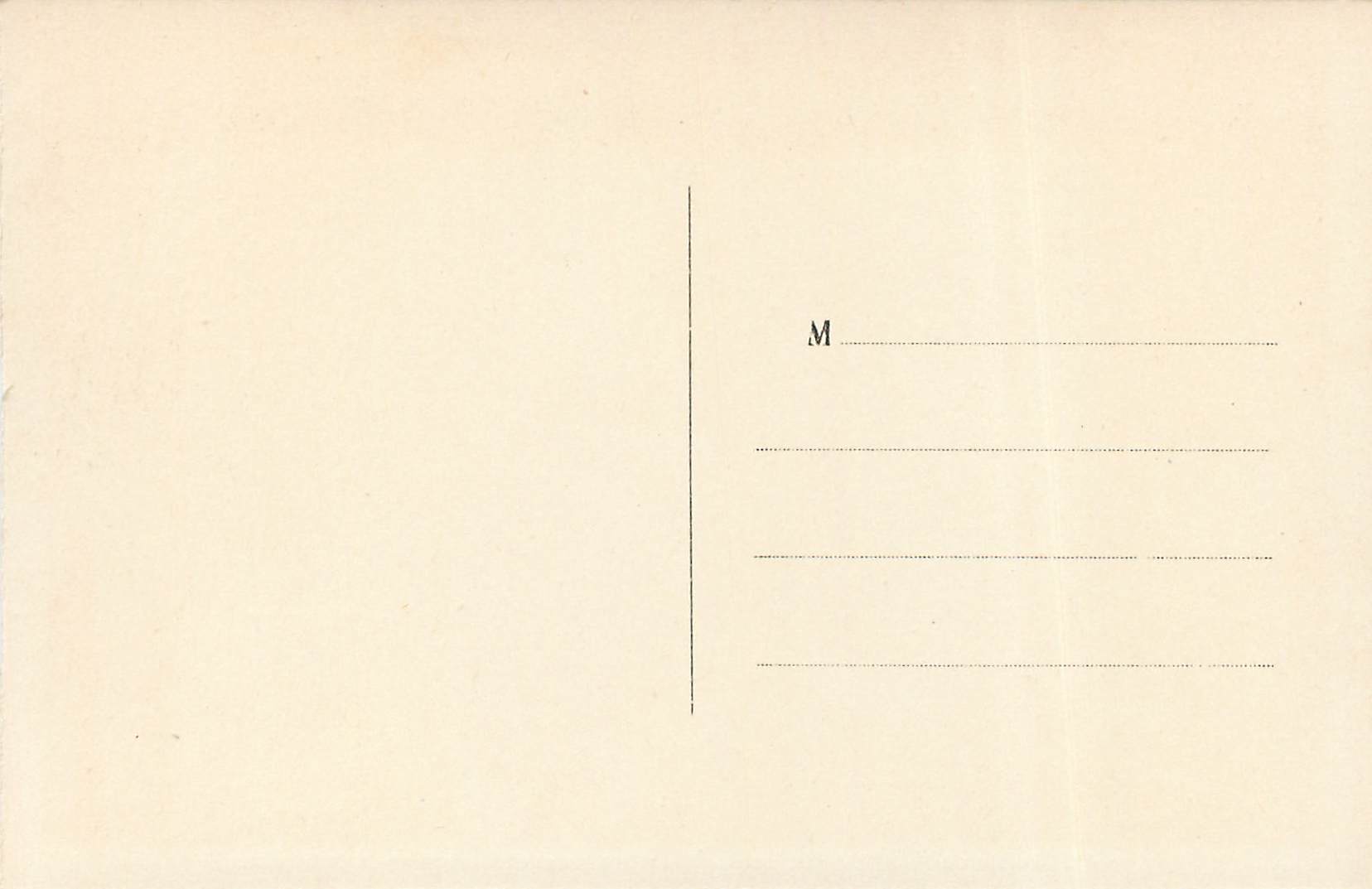 Palais de FONTAINEBLEAU — Chambre à coucher de Mme de Maintenon — série 41 — Verso