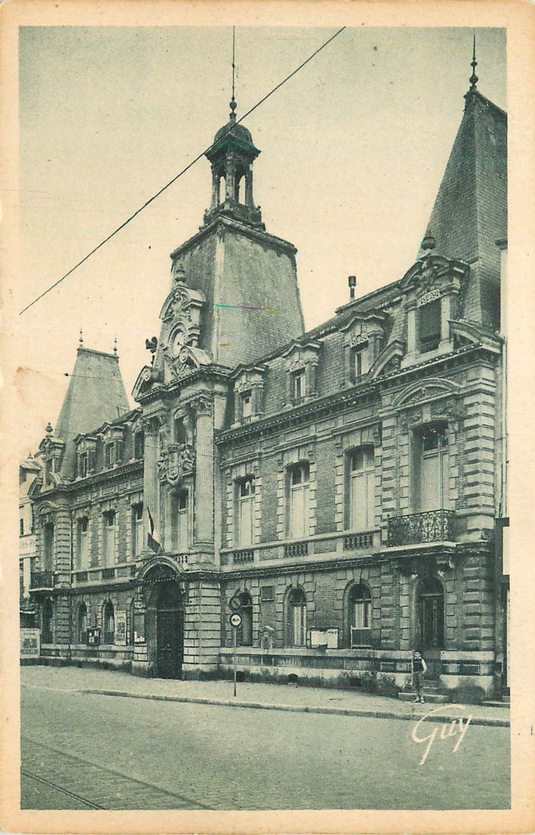 Fontainebleau — Town Hall, Grande Rue — Ed. GUY