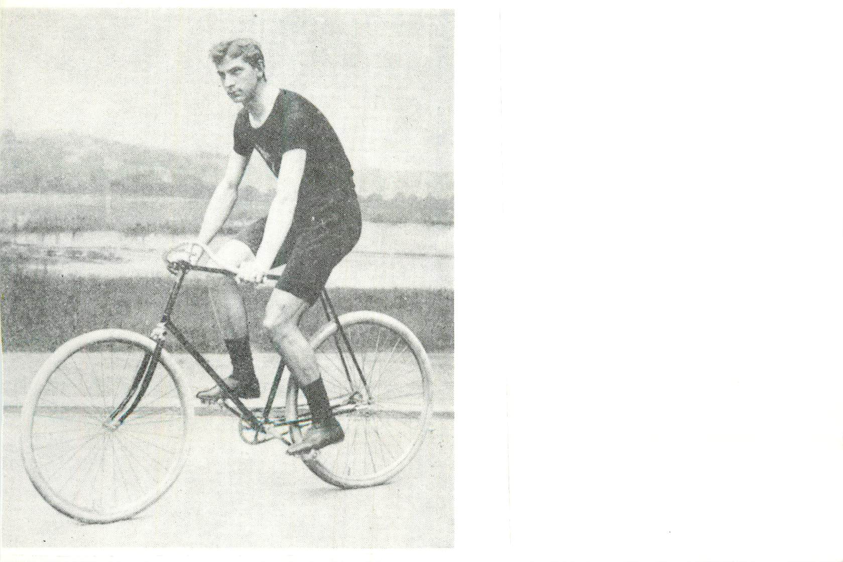 CPA AA Zimmerman le plus grand sprinter de l histoire Velo Cycle