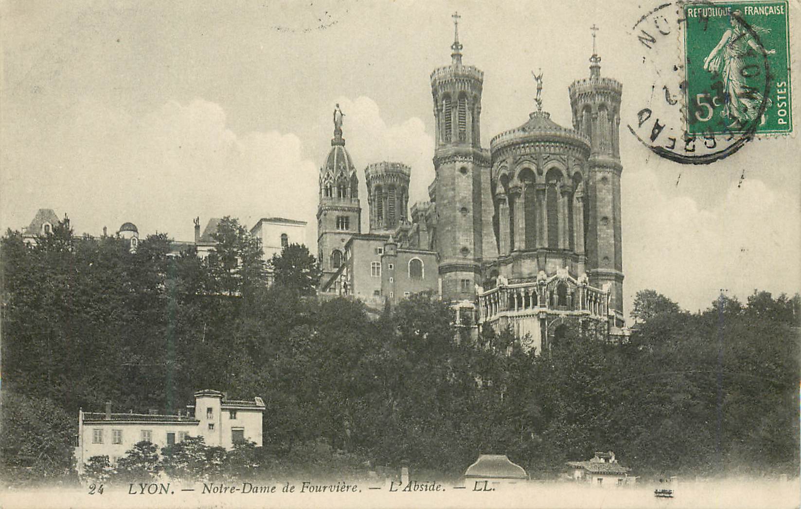 CPA Lyon Notre Dame de Fourviere L Abside 