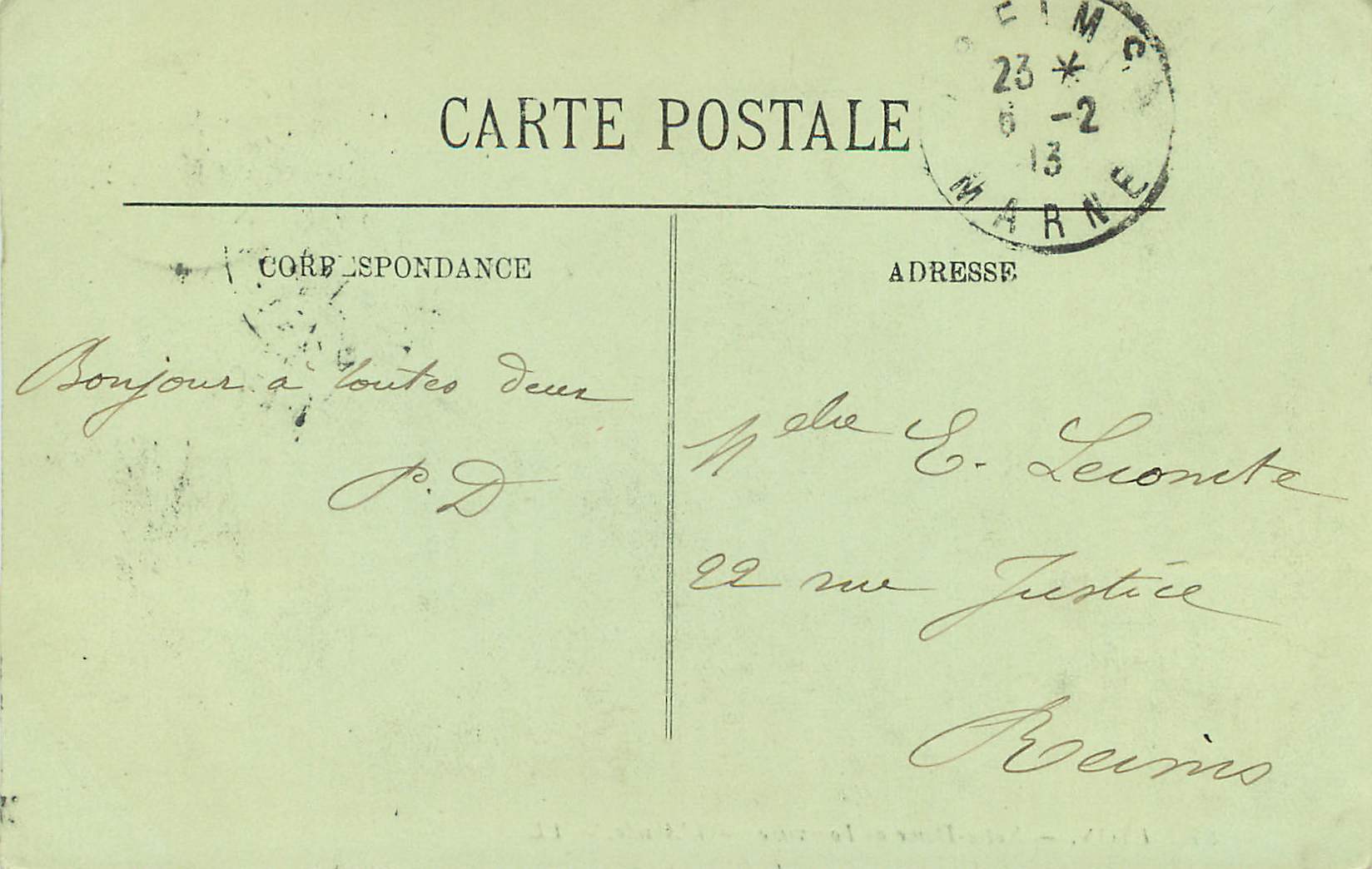 CPA Lyon Notre Dame de Fourviere L Abside  — Verso
