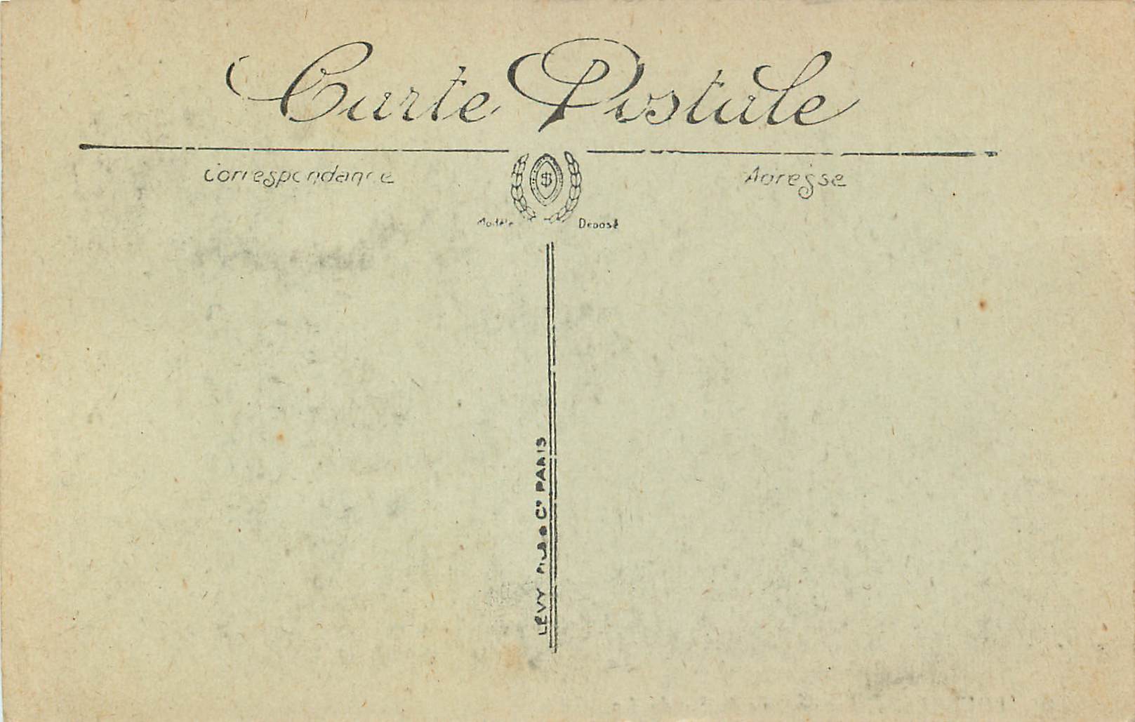 Lourdes — Vue générale du Pic du Jer — LL. — Verso