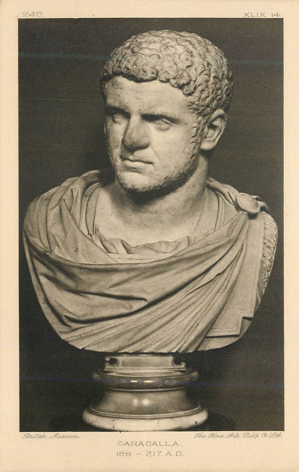 CPA Caracalla British Museum 
