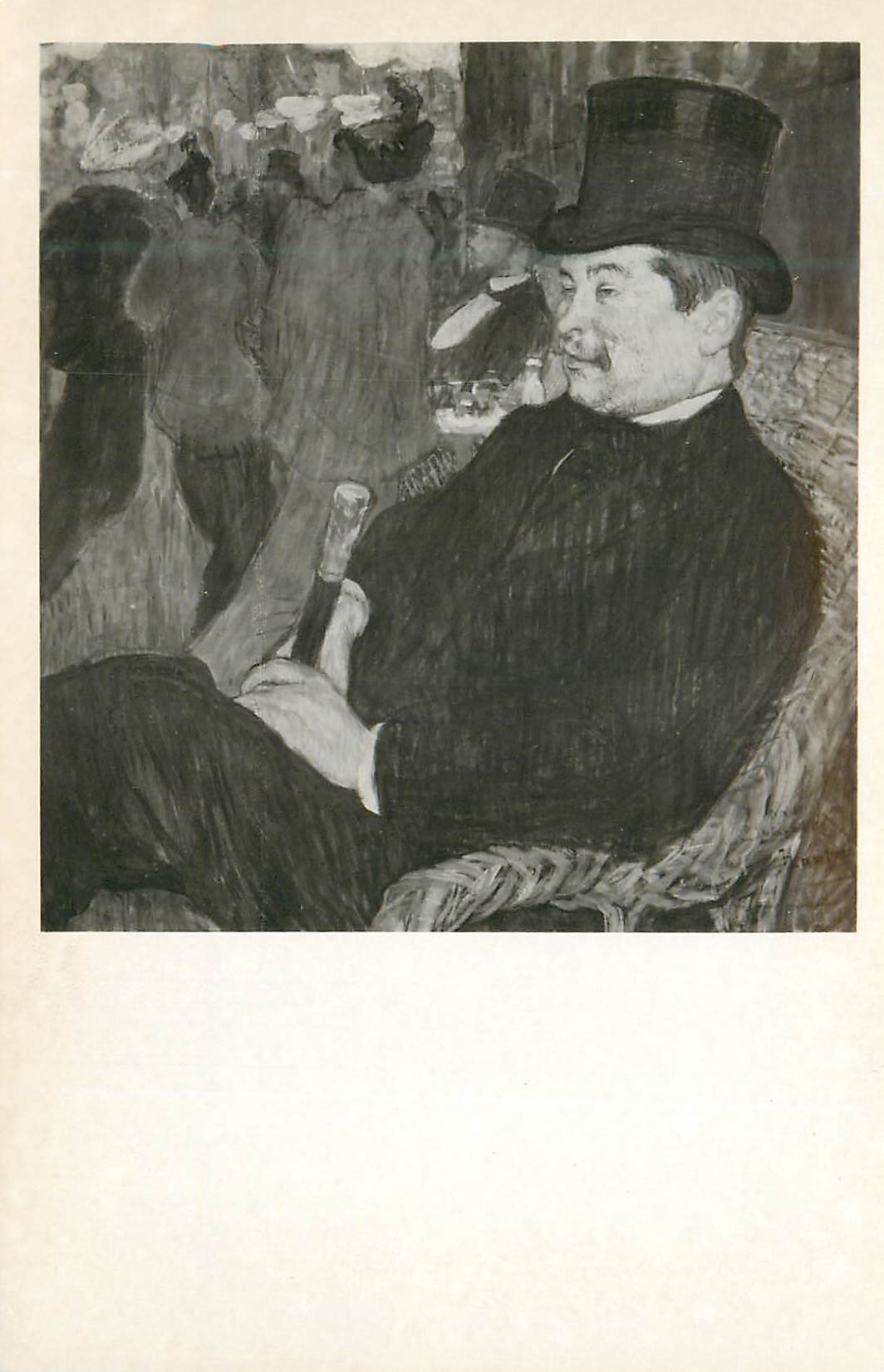 CPM NY Carlsberg Glyptotek Kobenhavn M de Toulouse Lautrec Monsieur Delaporte 