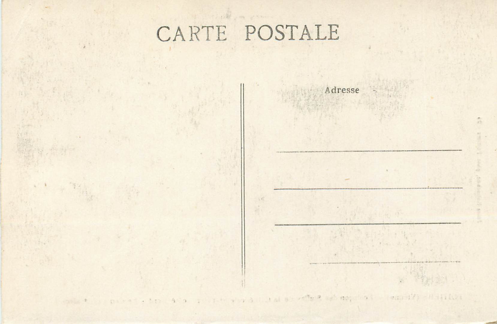 Poitiers (Vienne) — Ecoinçon des Stalles de la Cathédrale St-Pierre, côté Nord — Le Coq (XIIIe siècle) — Rückseite