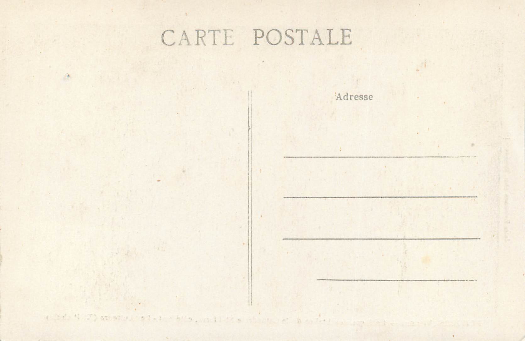 Poitiers (Vienne) — Ecoinçon des Stalles de la Cathédrale St-Pierre, côté Sud - Les Lutteurs (XIIIe siècle) — Jules Robnehon phot. Poitiers - 10 — Achterkant