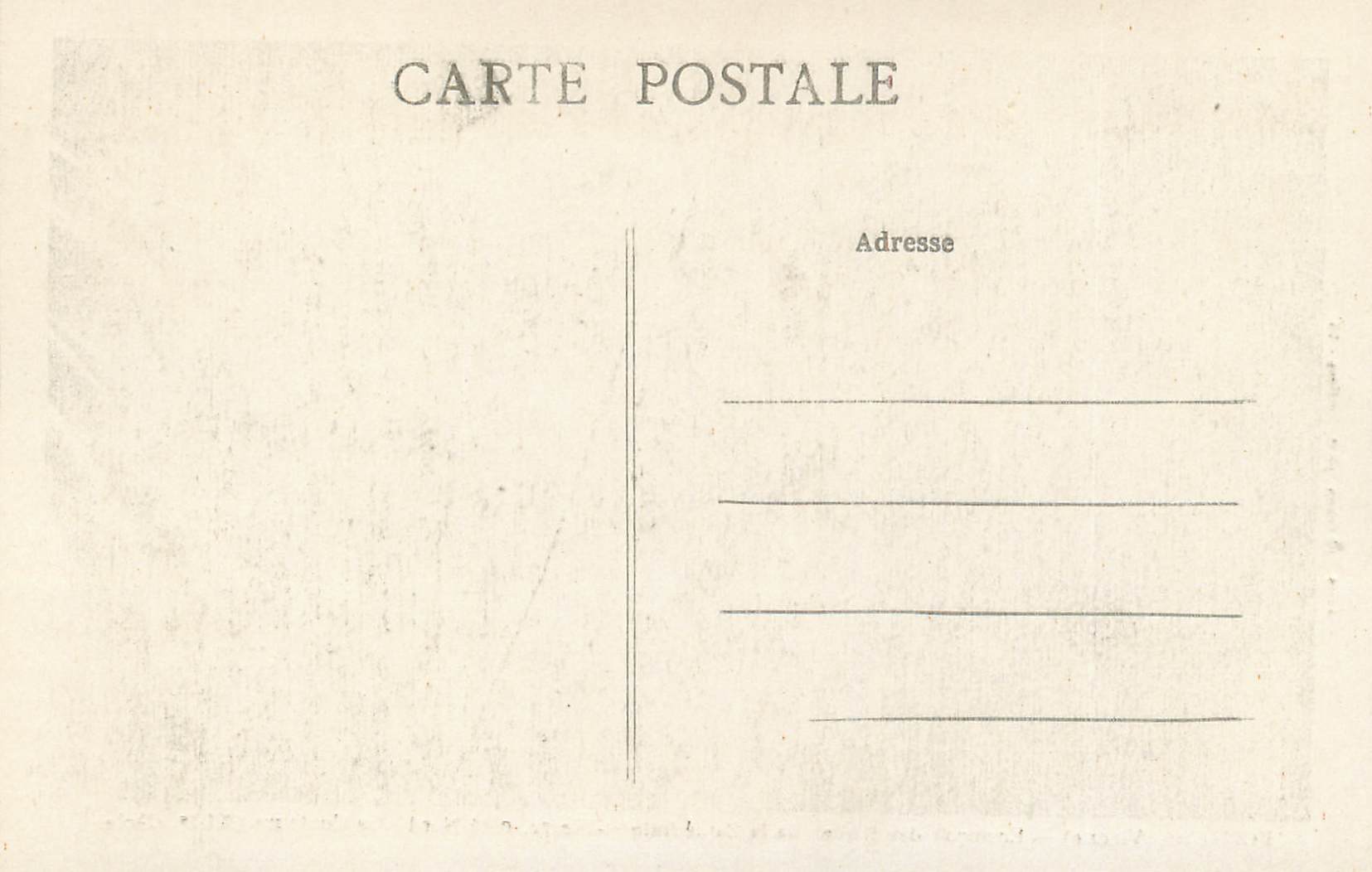 POITIERS (Vienne) — Ecoinçon des Stalles de la Cathédrale St-Pierre, côté Nord - Le Centaure (XIIIe siècle) — Rückseite