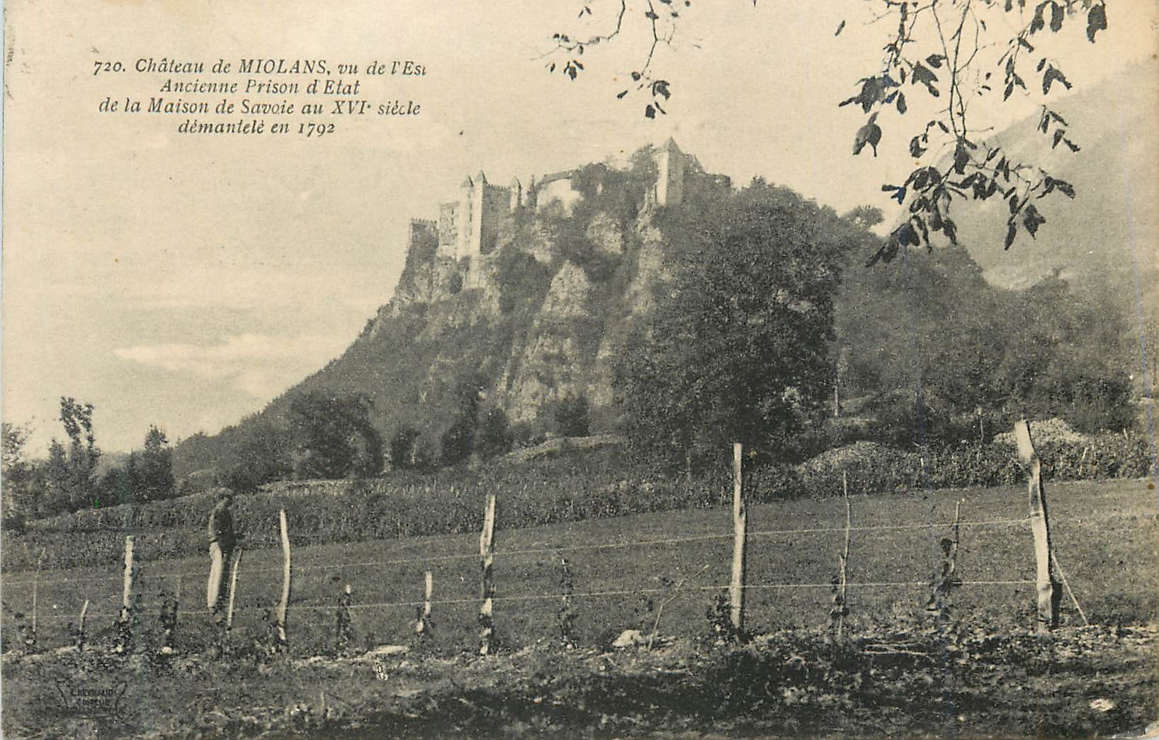 CPA Chateau de Miolans Ancienne Prison d Etat de la Maison de Savoie 