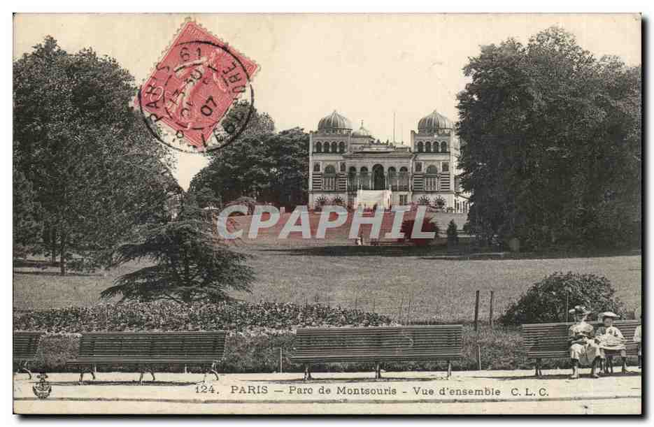 Paris (14)- Parc de Montsouris-Vue D'ensemble-CPA