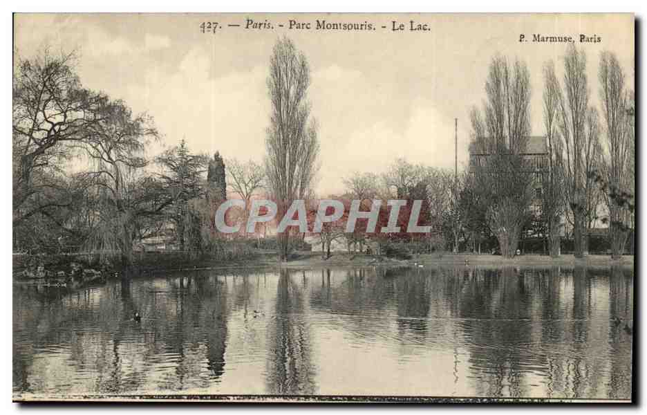 Paris (14)- Parc de Montsouris-Lac--CPA