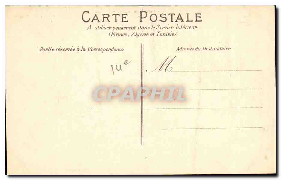 Paris (14)- Parc de Montsouris-Lac--CPA — Rückseite