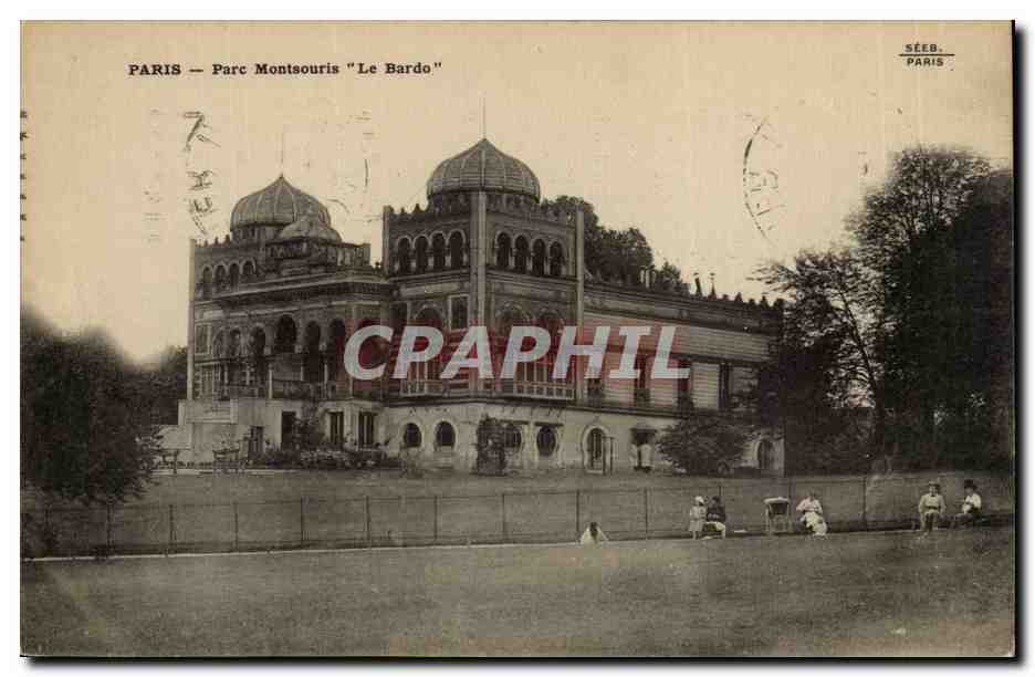Paris (14) - Le Parc Montsouris- Le Bardo-CPA