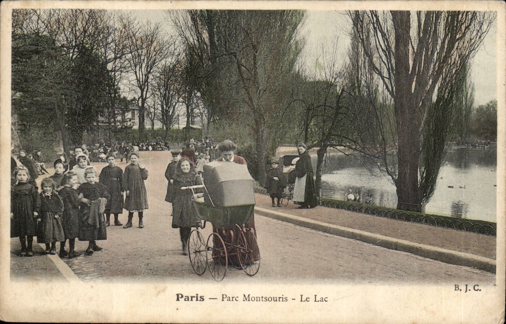 Paris — Parc Montsouris — Le Lac — B. J. C.