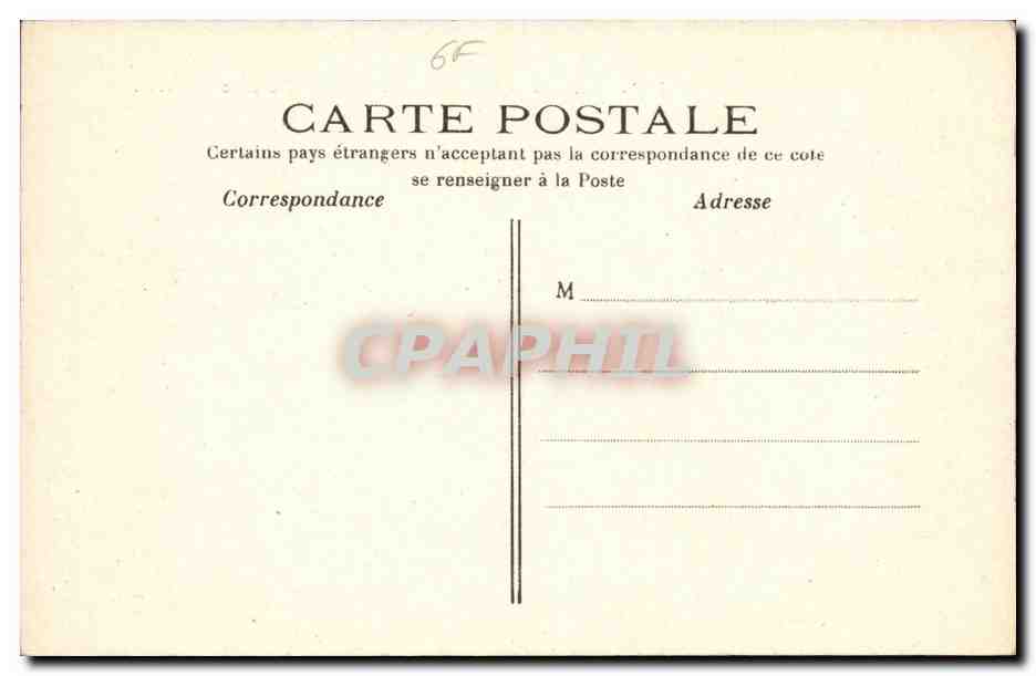 Paris (14) - Le Parc Montsouris- Le Lac-Cygne-CPA — Rückseite