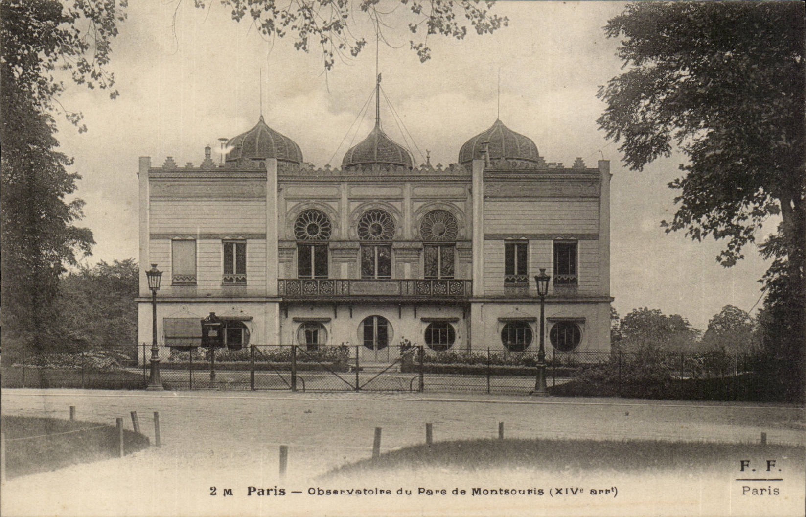 Paris (14) - Le Parc Montsouris-Observatoire du Parc -CPA