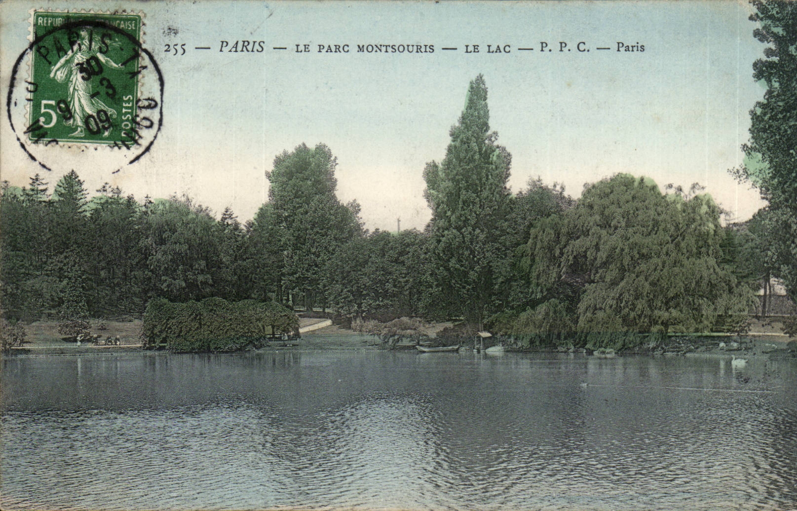 Paris (14) - Le Parc Montsouris- Le Lac -CPA