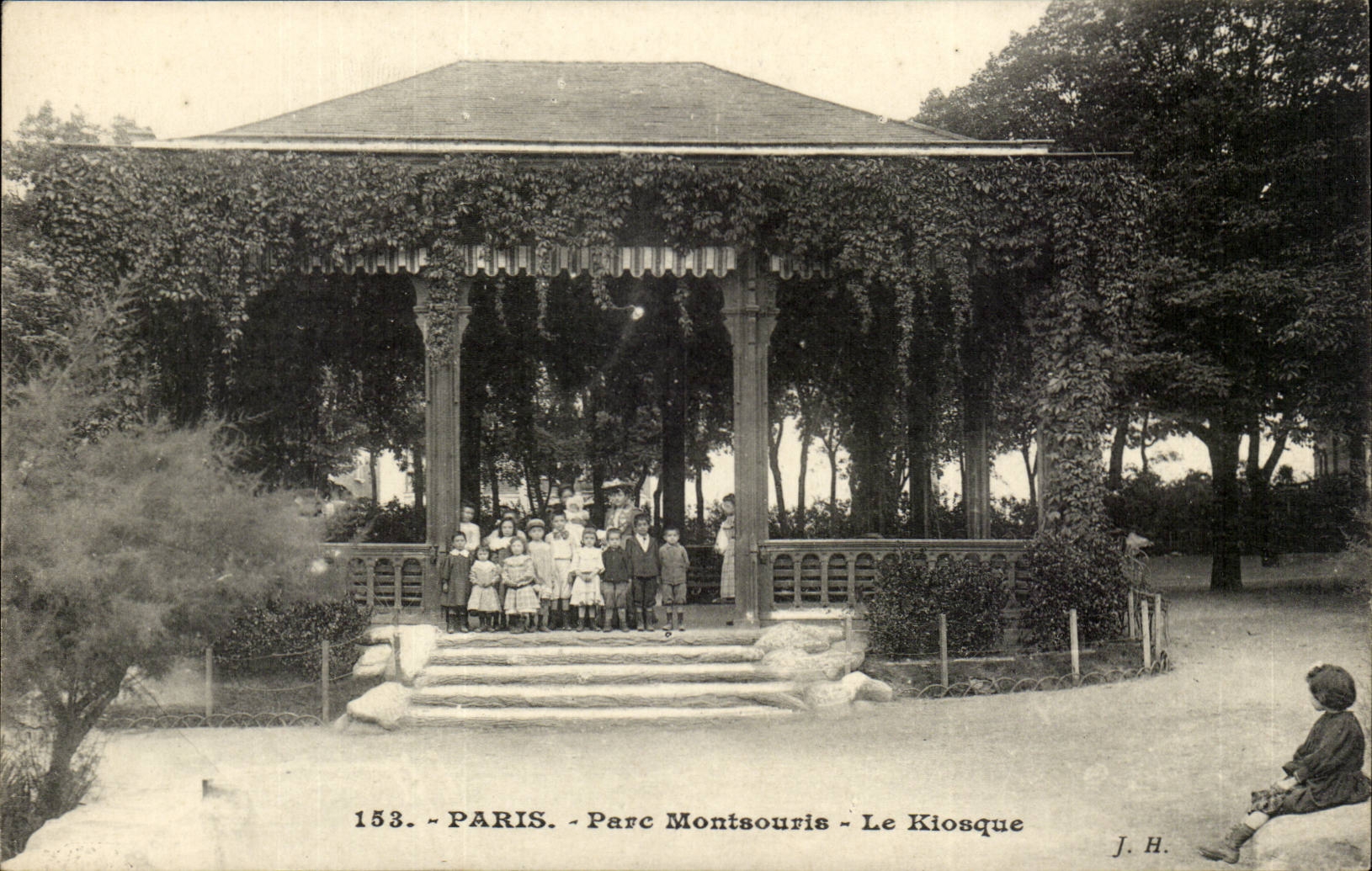 Paris - Parc Montsouris - Le Kiosque — J. H. n°153
