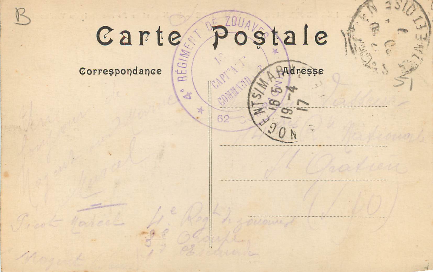CPA Les Beaux Sites de la Marne De Nogent au Perreux pris du Viaduc  — Back