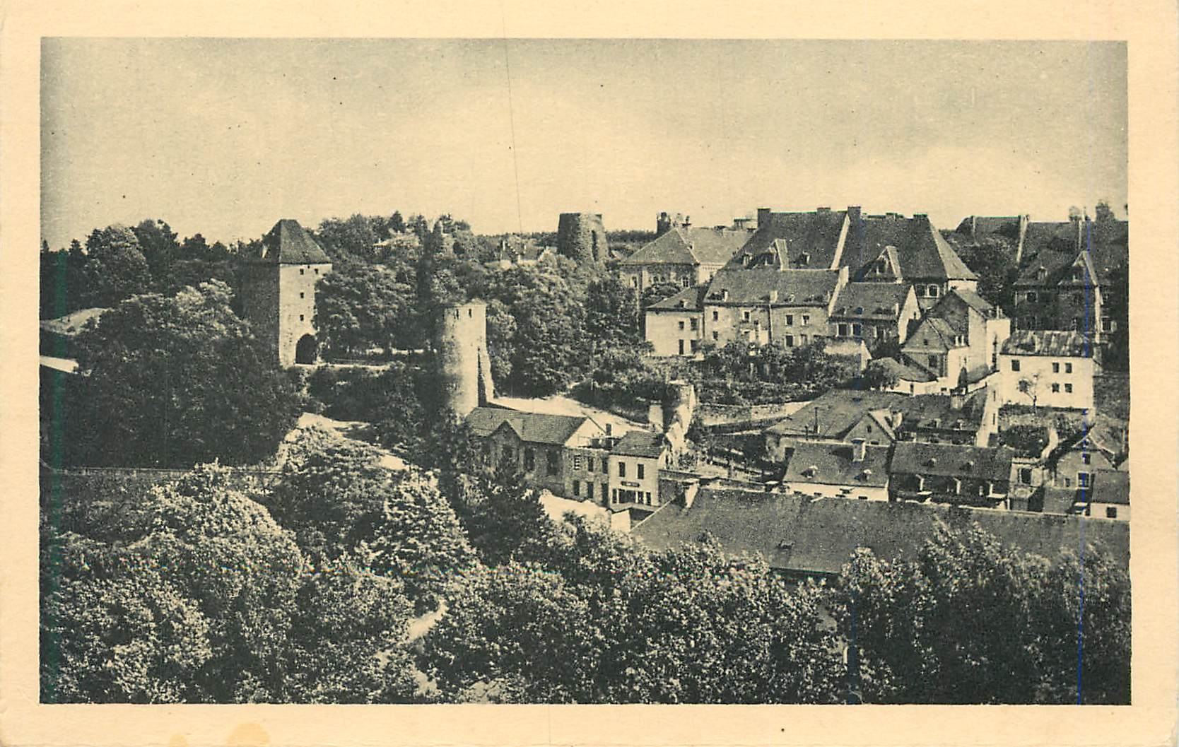 CPA Luxembourg Le plateau du Rham 