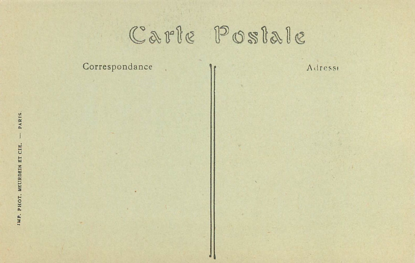 CPA Saint Bris Yonne Porte Renaissance  — Verso