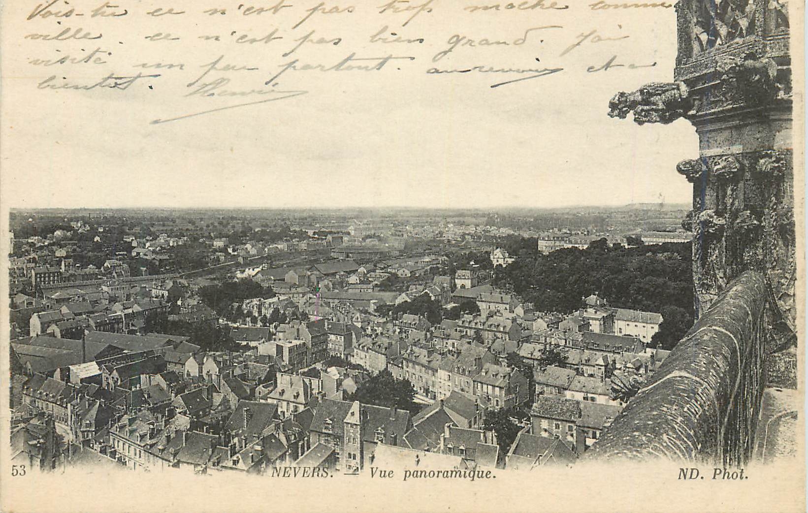 CPA Nevers Vue panoramique 