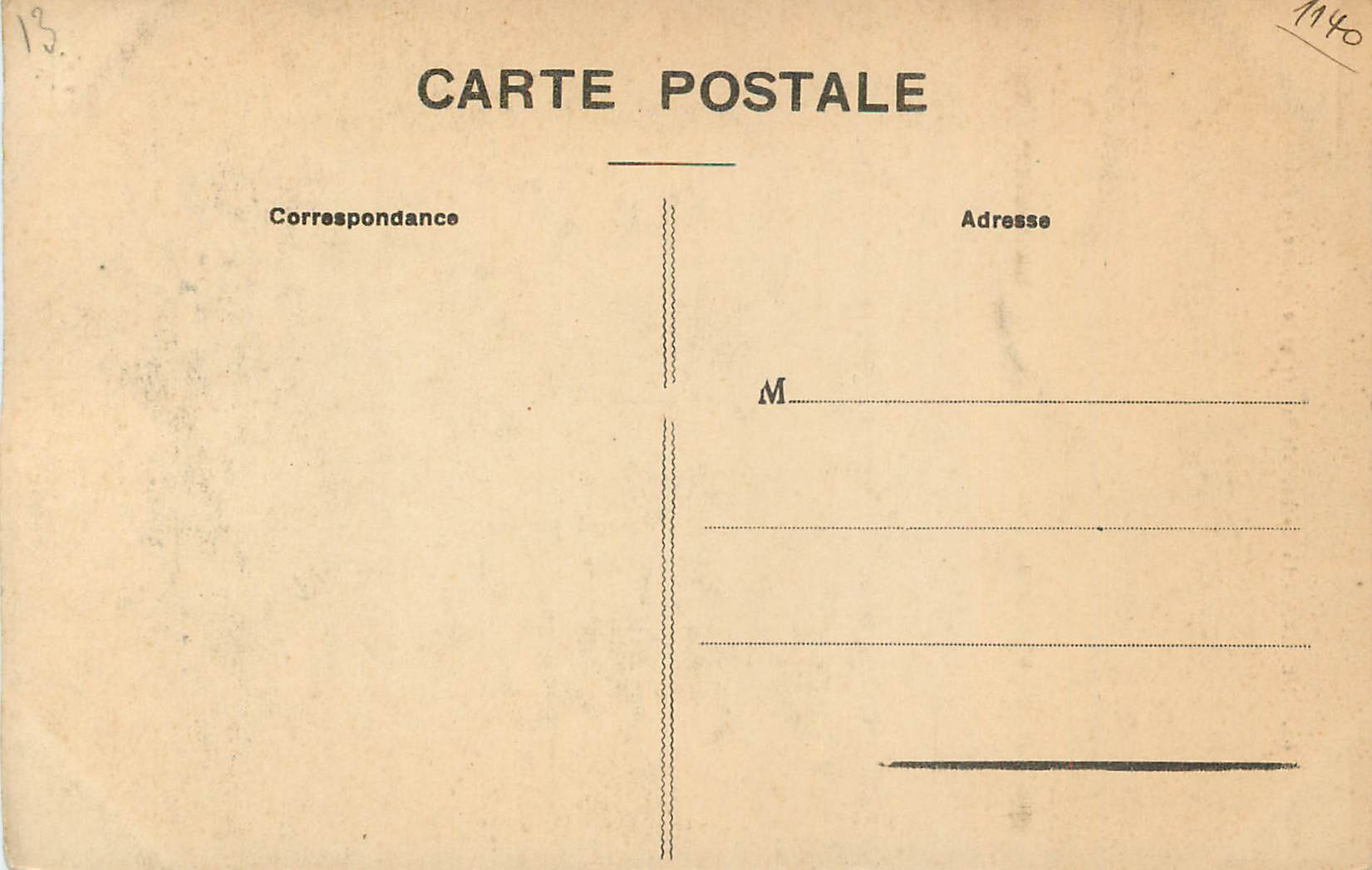 CPA Nevers La Cathedrale et le Square du Palais  — Rückseite