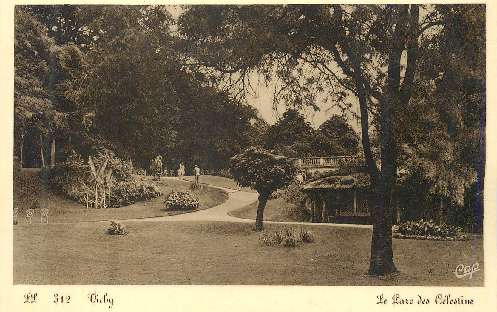CPA Vichy Le Parc des Celestins
