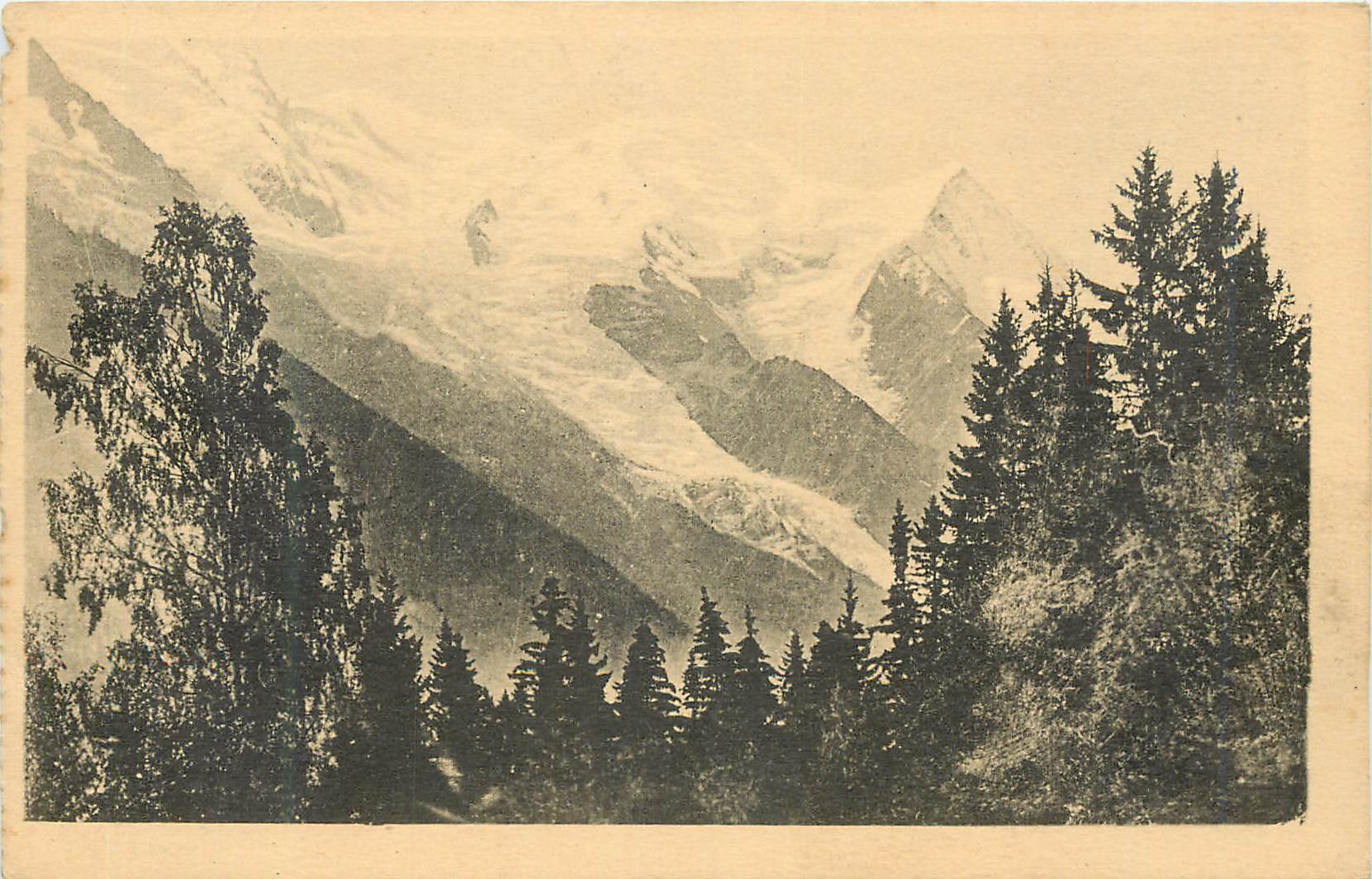 CPA Chamonix Le Mont Blanc 