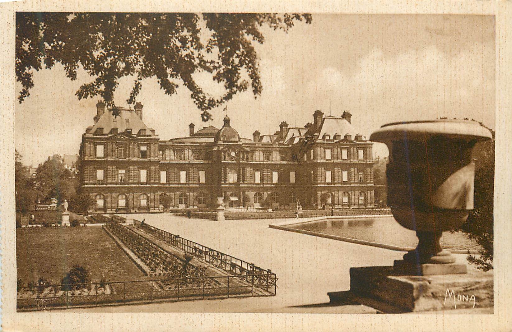 CPA Paris Le Palais du Luxembourg 