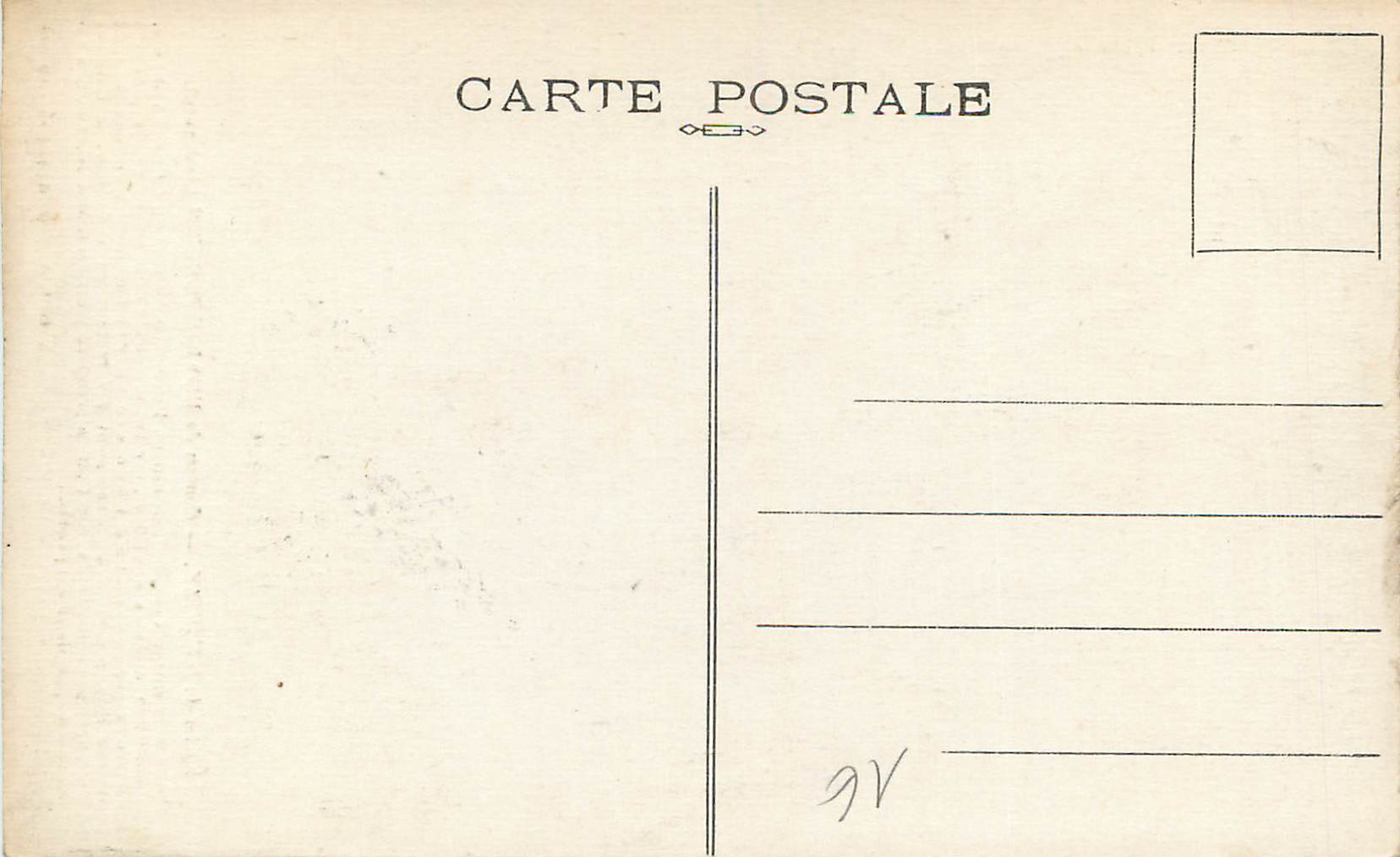 CPA Eglise de Neuvizy Canton de Novion Porcien Ardennes  — Rückseite
