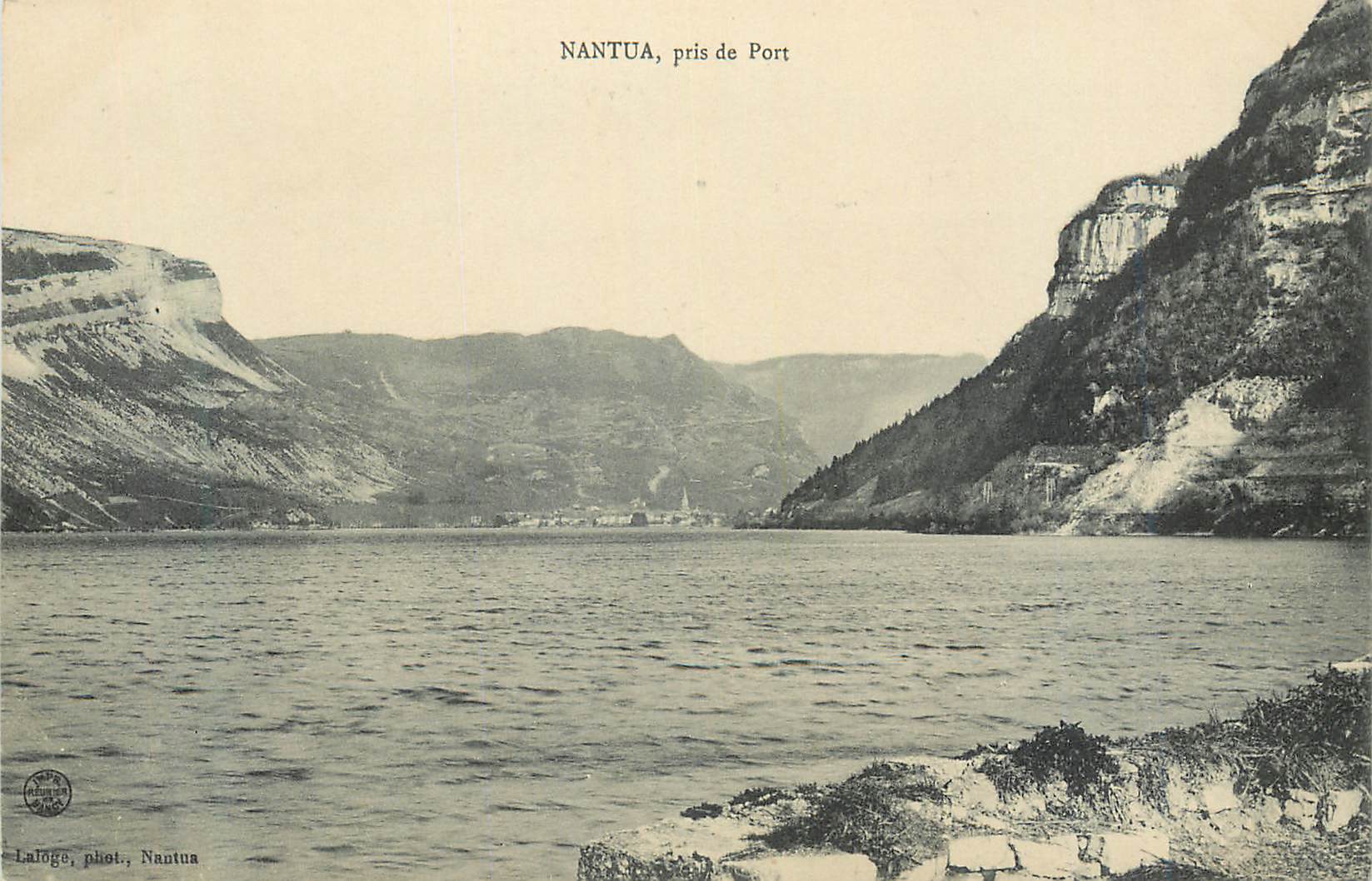 CPA Nantua pris de Port 