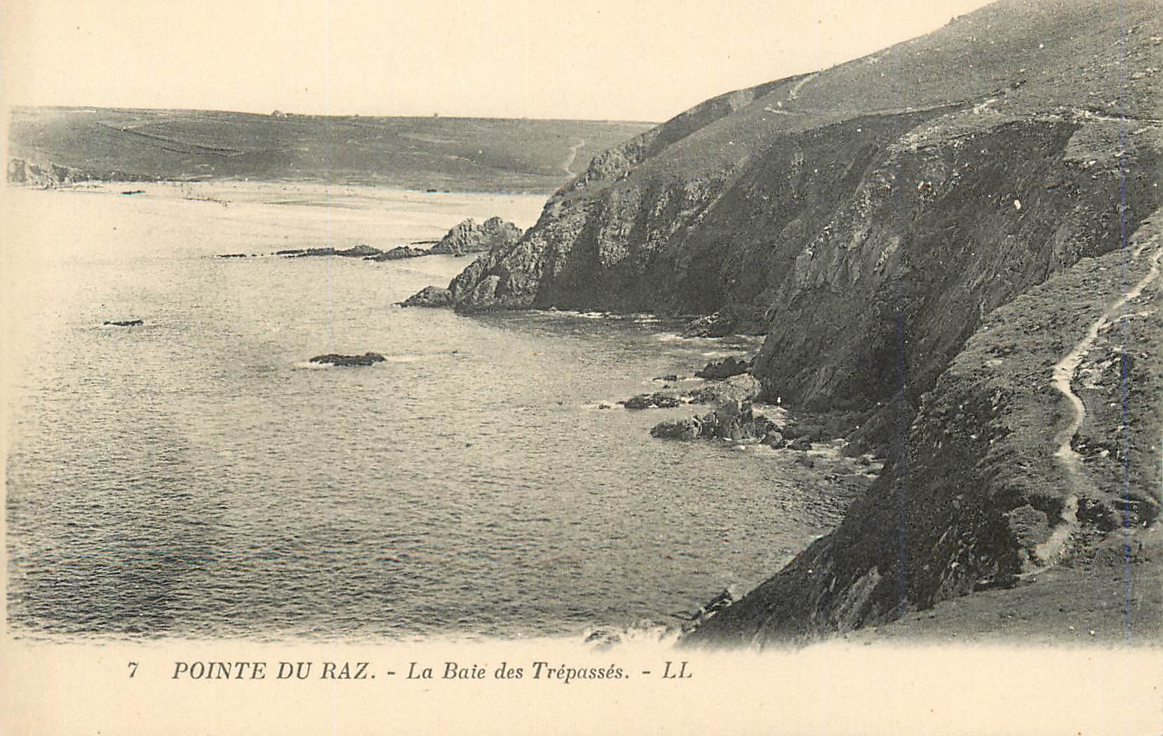 CPA Pointe du Raz La Baie des Trepasses 