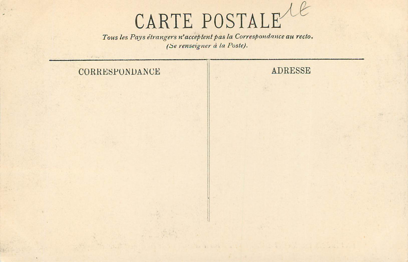 CPA Environs du Mont Dore La Route et le Puy de Sancy  — Verso