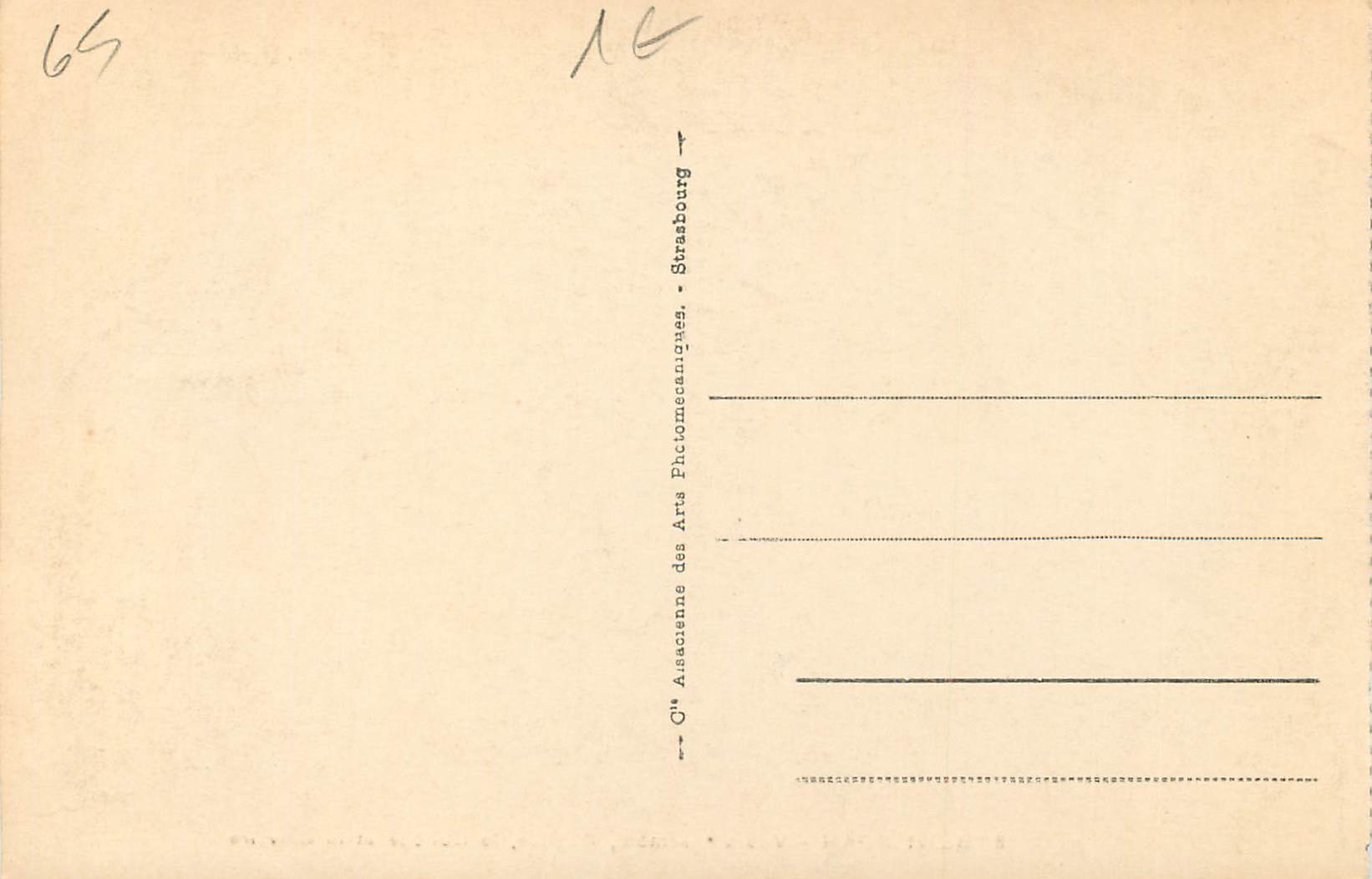 CPA Betharram Vue d ensemble l Eglise le College et le Calvaire  — Rückseite
