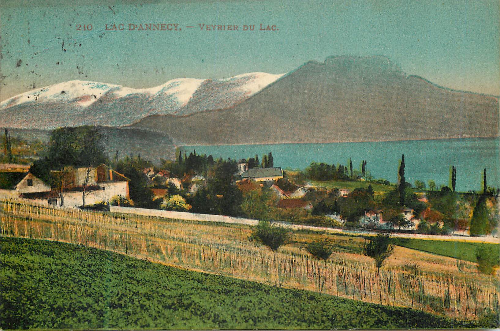 CPA Lac d Annecy Vevrier du Lac 