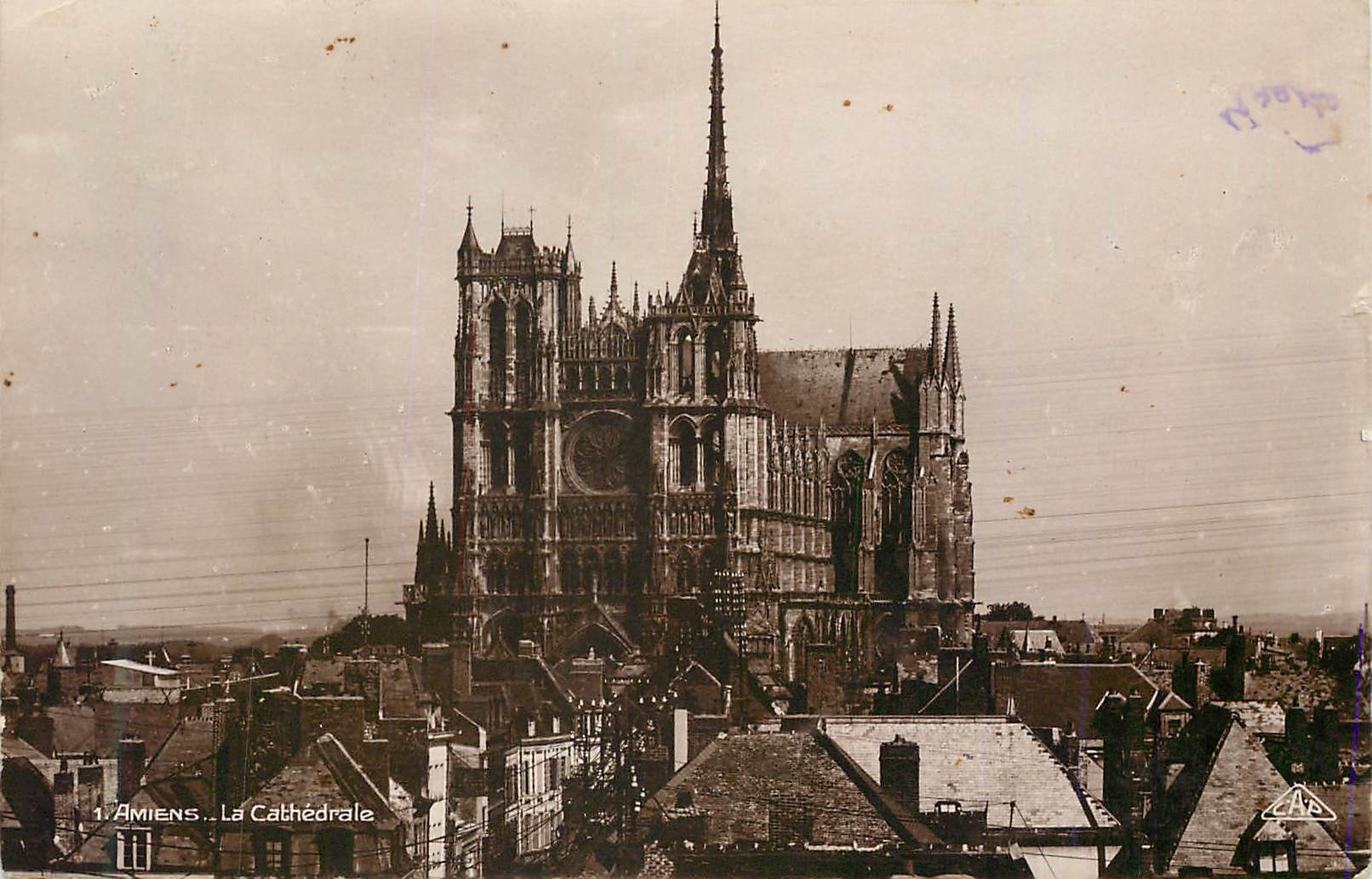 Amiens — La Cathédrale — C.A.P. Strasbourg - Recto