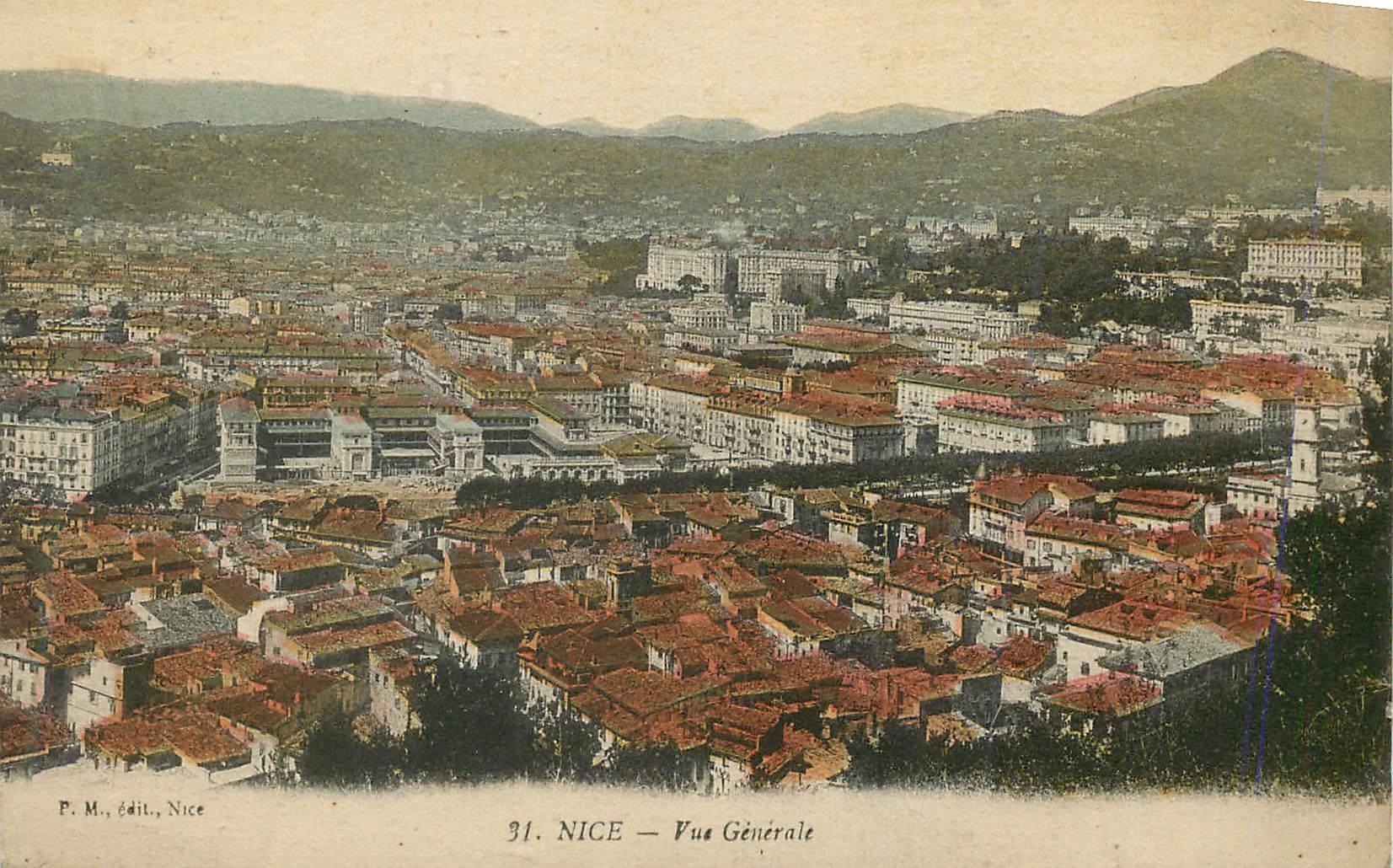 CPA Nice Vue generale 