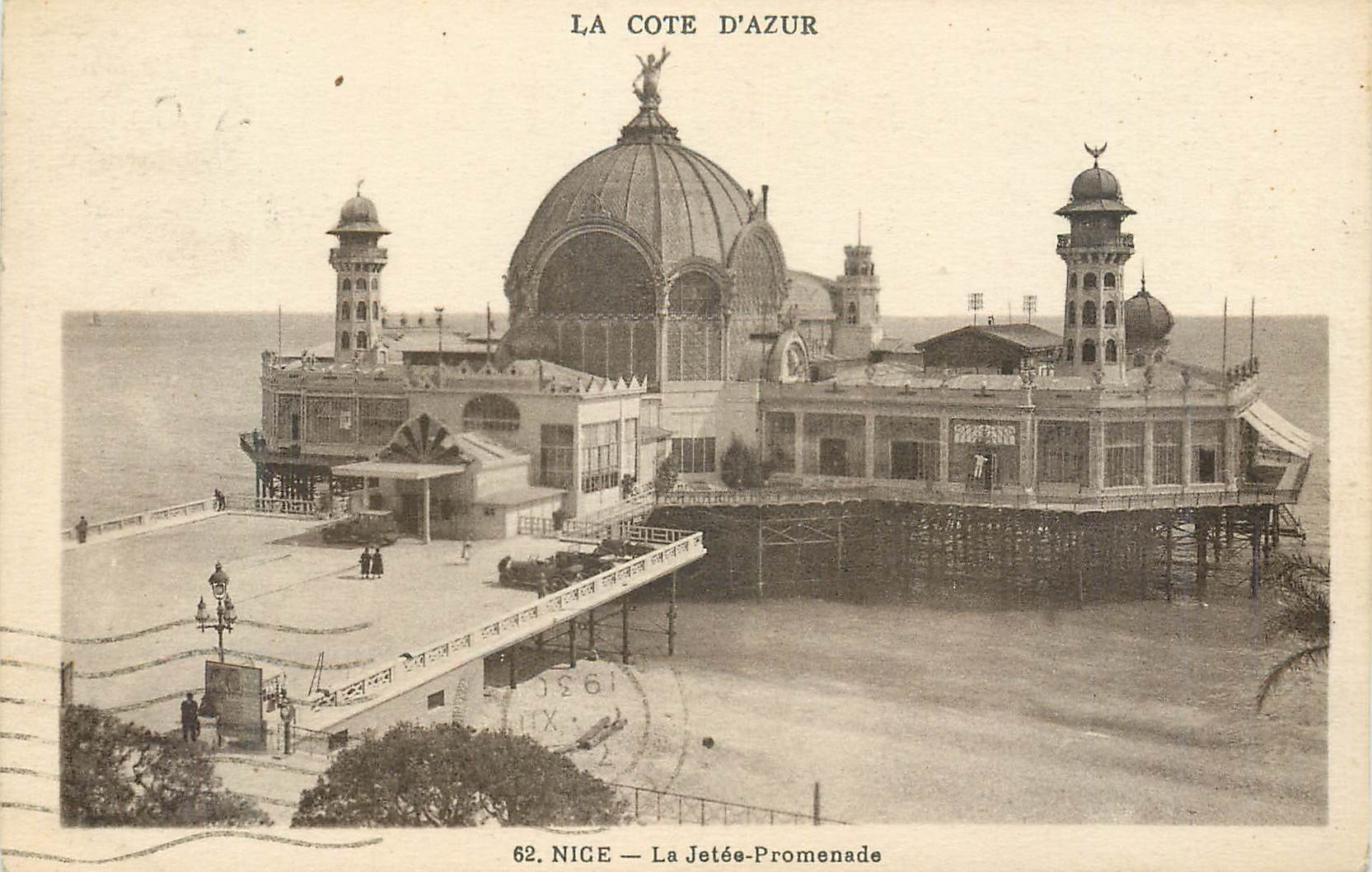 CPA Nice La Jetee Promenade 