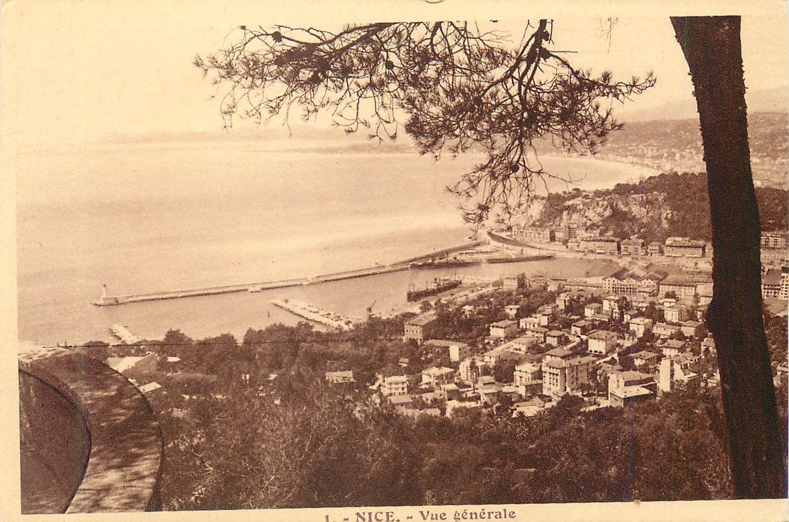 CPA Nice Vue generale 