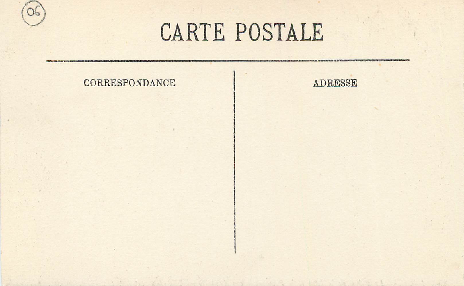 CPA Nice Le Palais de la Jetee et la Promenade des Anglais  — Rückseite